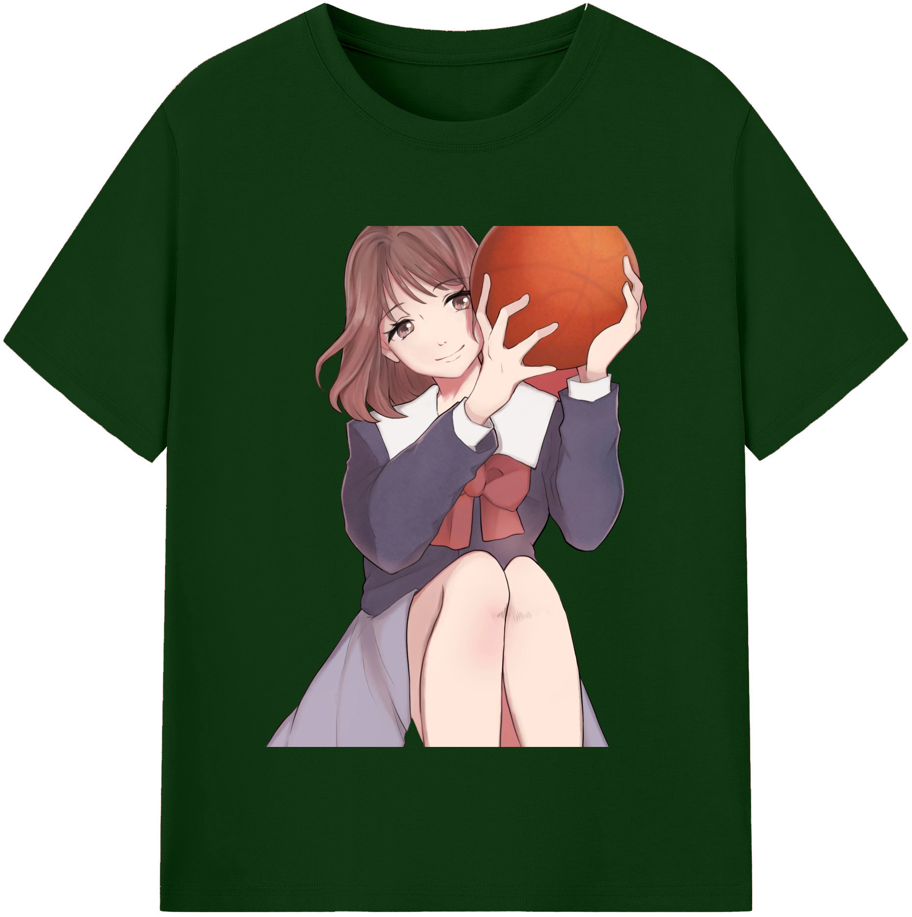SLAM DUNK／スラムダンク 綿100％半袖Tシャツ（フロントプリント）
